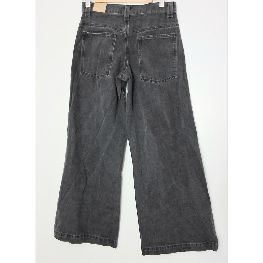 Pacsun Jeans Women's Size 26 Black Sloane Ultra Baggy Low Rise Wide Leg NEW - Picture 2 of 16